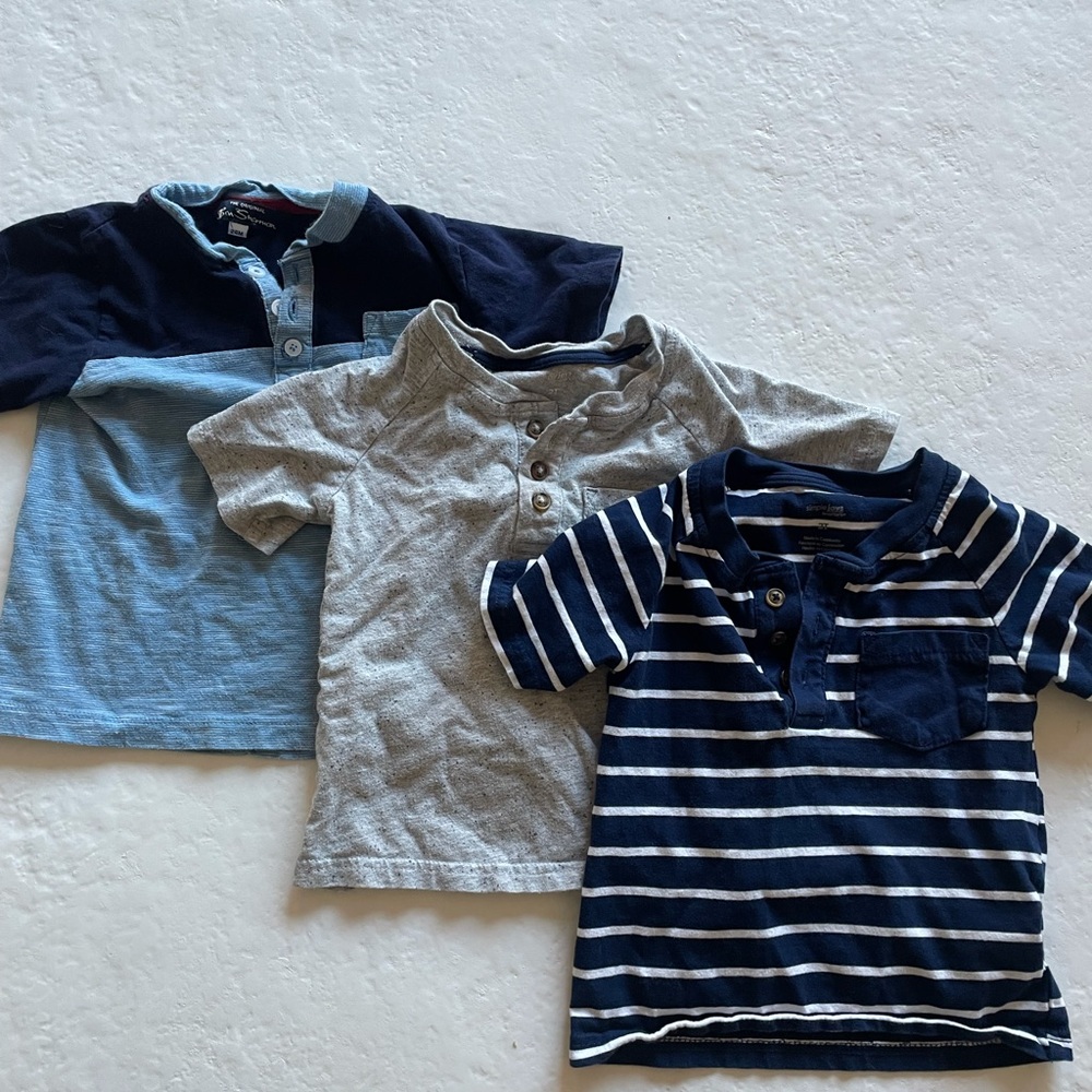 Toddler boy button down shirts